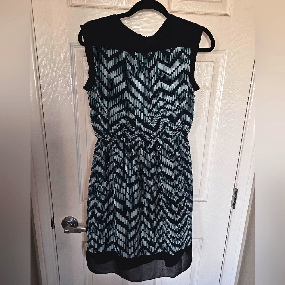 Geometric sheath dress by Enfocus Studio